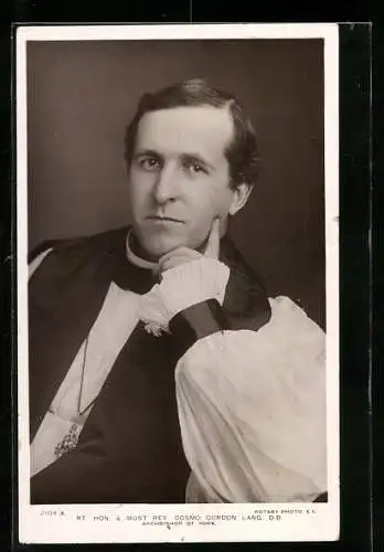 AK Cosmo Gordon Lang, Archbishop of York