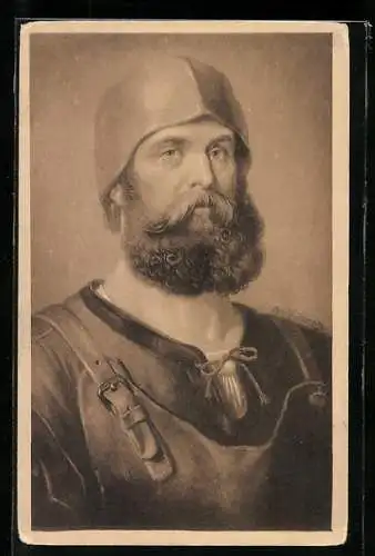 Künstler-AK Peter Vischer nach einem Gemälde von Krämer