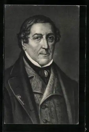 AK Portrait Gioachino Antonio Rossini