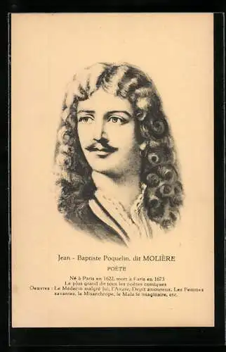 AK Jean-Baptist Poquelin, dit Molière