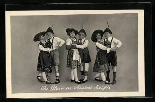 AK The Glässners Musical Midgets