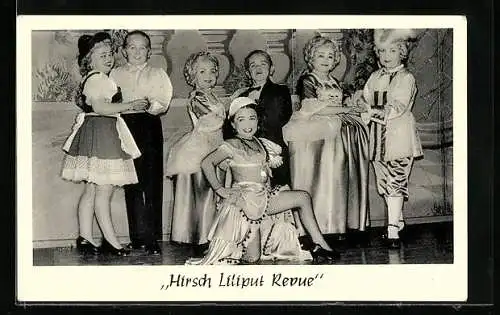 AK Tänzer der Hirsch Liliput Revue