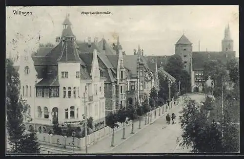 AK Villingen / Baden, Villen in der Mönchweilerstrasse