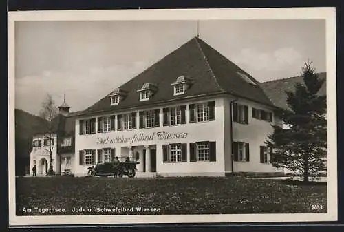 AK Bad Wiessee, Jod- und Schwefelbad-Haus am Tegernsee