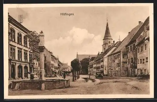 AK Hüfingen, Marktplatz