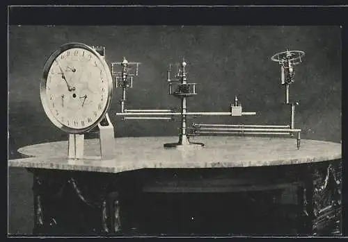AK Furtwangen /Schwarzwald, Planetarium von Ph. M. Hahn in der Historischen Uhrensammlung