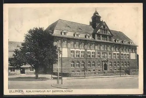 AK Villingen / Baden, Realgymnasium mit Oberrealschule