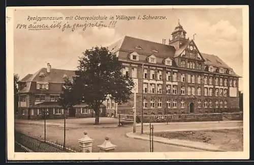 AK Villingen i. Schwarzw., Realgymnasium mit Oberrealschule