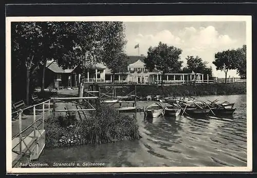 AK Bad Dürrheim, Strandcafe a. Salinensee