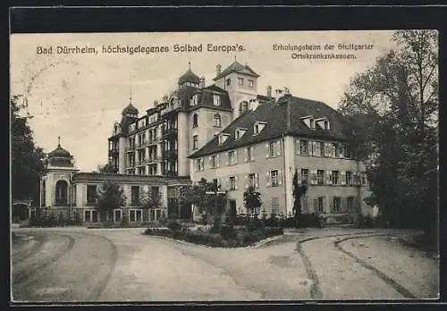 AK Bad Dürrheim, Erholungsheim der Stuttgarter Ortskrankenkassen