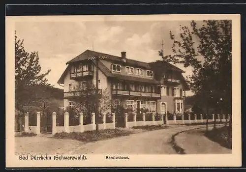 AK Bad Dürrheim, Hotel Karolushaus