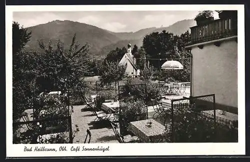 AK Bad Heilbrunn /Obb., Cafe Sonnenhügel