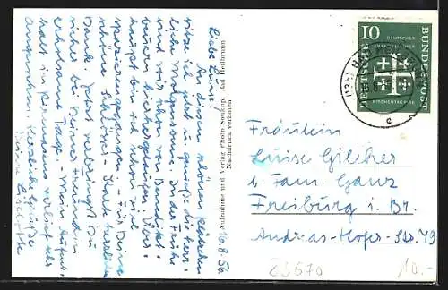 AK Bad Heilbrunn /Obb., Cafe Sonnenhügel