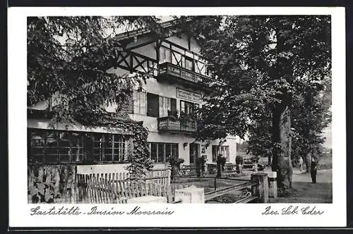 AK Gmund / Tegernsee, Gaststätte-Pension Moosrain von Sebastian Eder