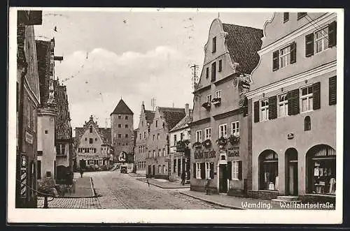 AK Wemding, Gasthof zur Ente an der Wallfahrtsstrasse, Inh. Hans Veit