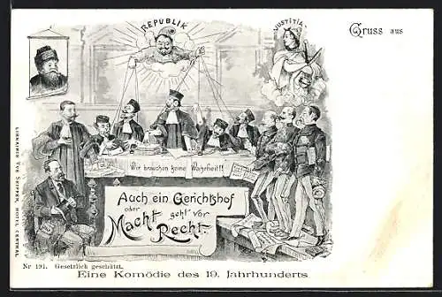 AK Affaire Dreyfus, Eine Komödie des 19. Jahrhunderts, Zola vor Gericht