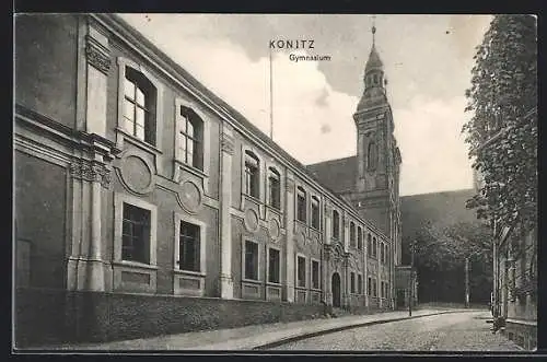 AK Konitz, Gymnasium mit Strasse