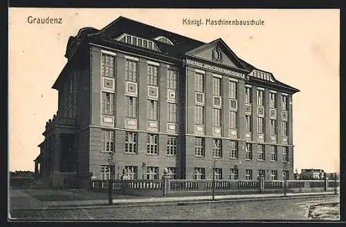 AK Graudenz, Königl. Maschinenbauschule
