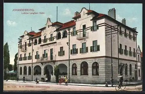 AK Johannesburg, Luthjes Langham Hotel