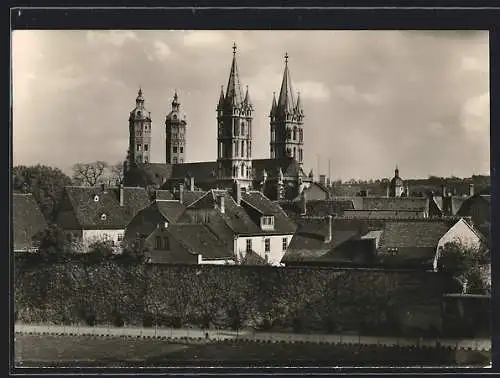 Foto-AK Deutscher Kunstverlag, Nr. 1, Walter Hege: Naumburg, Dom von Nordwesten