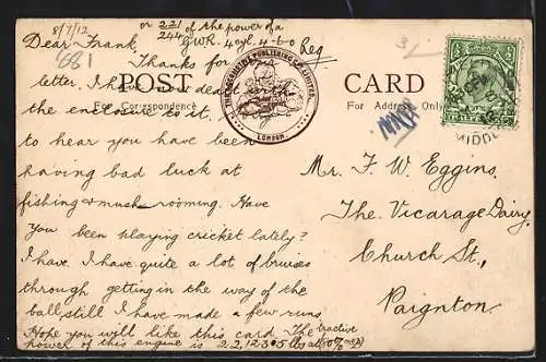 AK Norh British Ry. No. 811, Borderer, Atlantic Type Express Engine