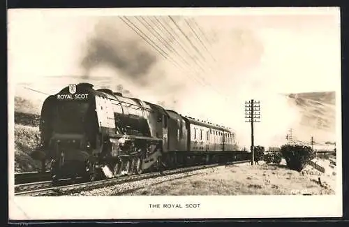 AK The Royal Scot, 4-6-2 locomotive No. 46250 City of Lichfield