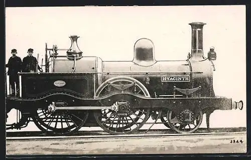 Foto-AK Lokomotive Hyacinth, Englische Eisenbahn