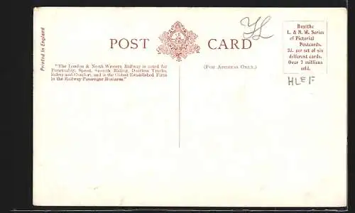 AK Four-Coupled Express Passenger Engine Mabel, L & NW Railway no. 619