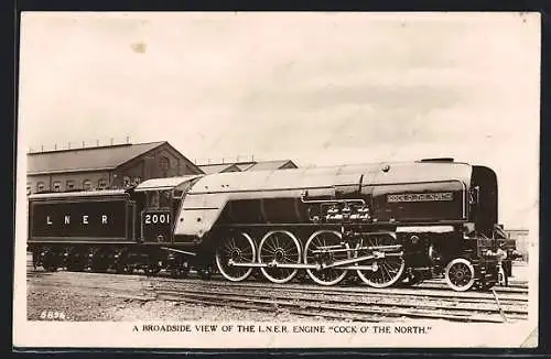 AK L.N.E.R. Engin Cock O` the North, Eisenbahn