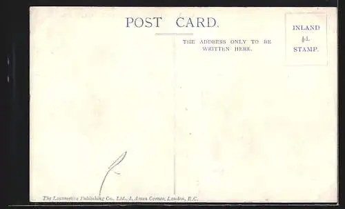 Künstler-AK Mr. Billington`s Six Coupled Tank LB & SCR, Lordington