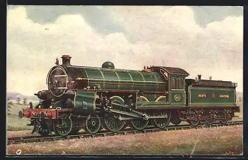 Künstler-AK NER 4-6-0 Type Mixed traffic Locomotive fitted with Stumpf Cylinders