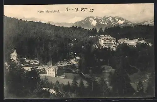 AK Mendelpass, Hotel Mendelhof, Panorama