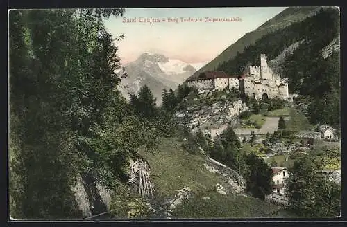 AK Sand in Taufers, Burg Taufers und Schwarzenstein