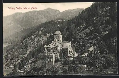 AK Mauls, Blick auf Schloss Welfenstein