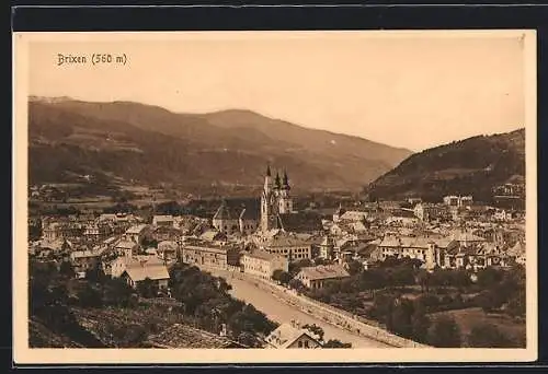 AK Brixen / Bressanone, Teilansicht der Stadt
