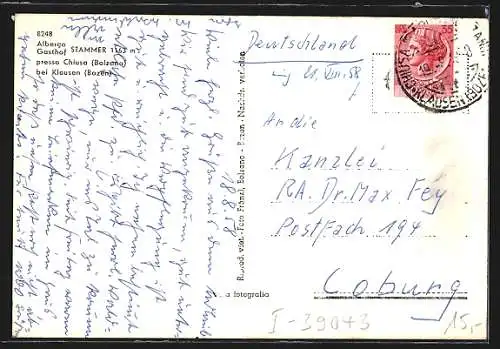 AK Klausen, Gasthof Stammer