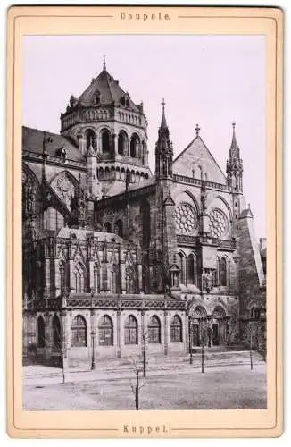 Fotografie unbekannter Fotograf, Ansicht Strassburg i. Els., Coupole, Kuppel des Münster