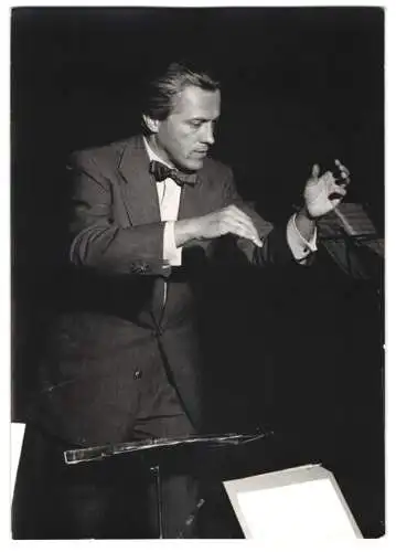 Fotografie Felicitas, München, Portrait Dirigent Karl Münchinger