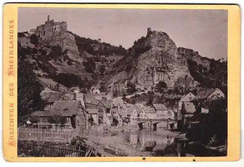 Fotografie unbekannter Fotograf, Ansicht Idar-Oberstein, Blick nach dem Ort mit Bergkirche