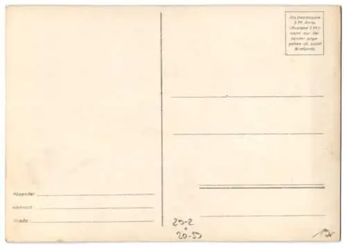 Riesen-AK Westfront, Scheinwerfer-Abteilung in Tätigkeit