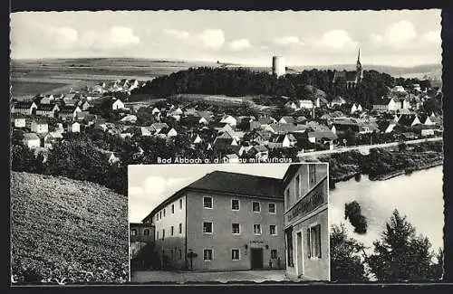 AK Bad Abbach / Donau, Kurhaus Schwefelbad, Totalansicht