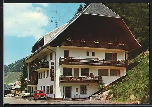 AK Menzenschwand /Hochschwarzwald, Hote und Pension Silberfelsen