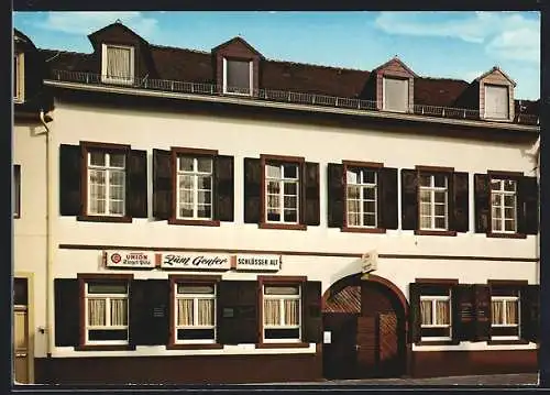 AK Karlsruhe-Durlach, Gasthaus Zum Genter, Ochsentorstrasse 18