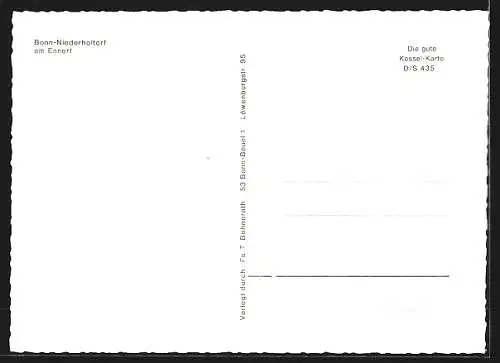 AK Bonn-Niederholtorf, Ortsansicht, Strassenpartie