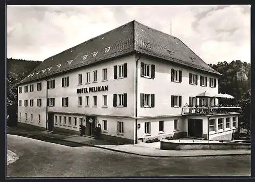 AK Beuron /Donautal, Hotel Pelikan