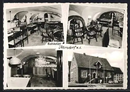 AK Otterndorf N. E., Gasthaus Ratskeller