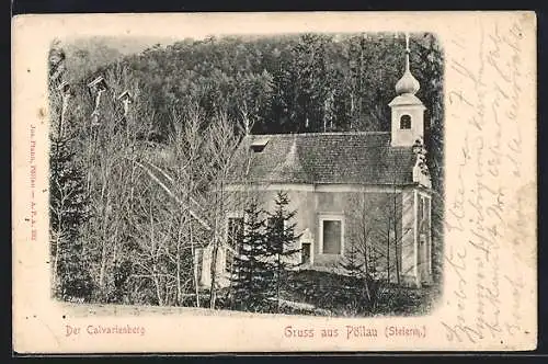 AK Pöllau /Steierm., Kirche auf dem Calvarienberg