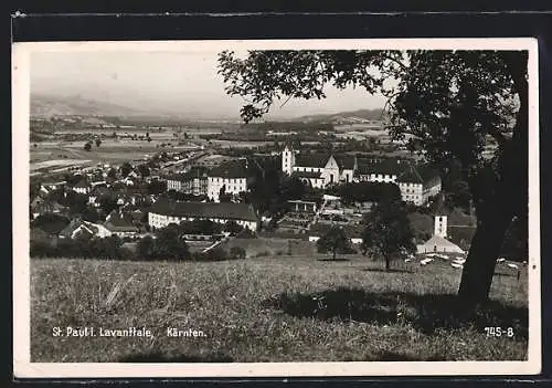 AK St. Paul i. Lavanttale, Blick in den Ort