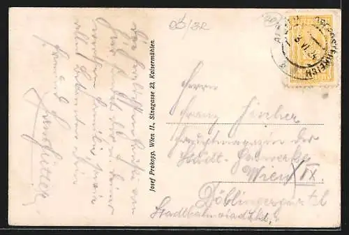 AK Altheim bei Braunau, Ortsansicht mit Kirche