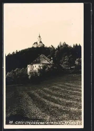 AK Wernberg /Kärnten, Kirche und Pfarrhof Sternberg